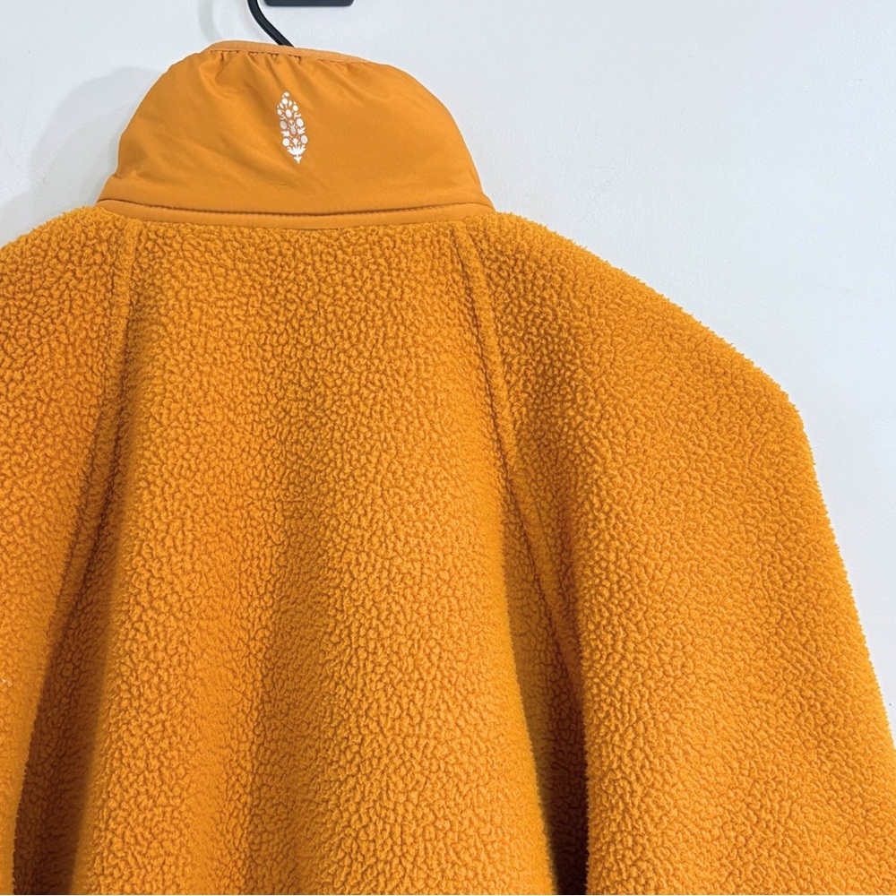 FP Movement by Free People Mustard Yellow Sherpa Jacket - Picture 6 of 14